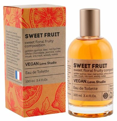 Туалетная вода Vegan Love Studio Sweet Fruit женская 100 мл