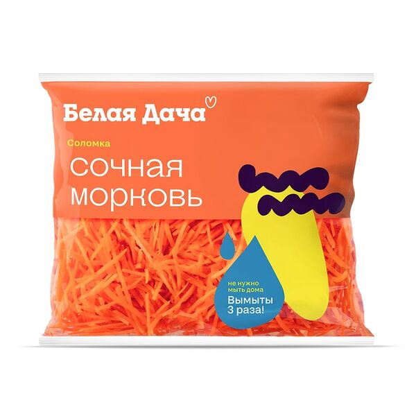 Сочная морковь, «Белая Дача», Россия
