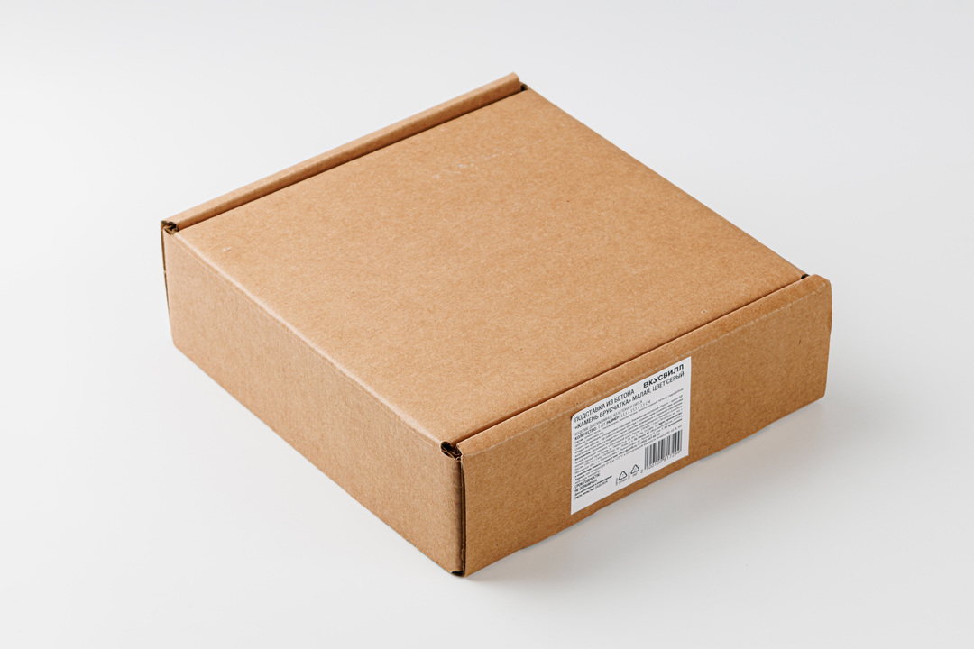 

Подставка из бетона Камень брусчатка малая, цвет серый