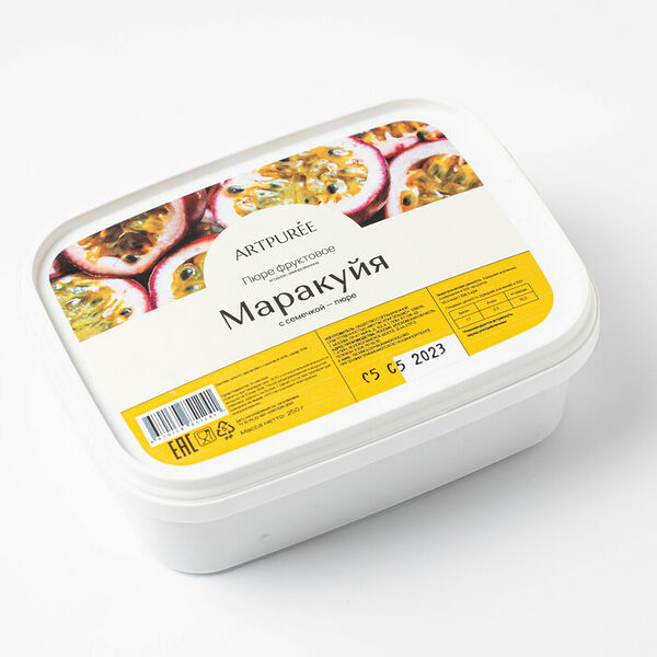 Пюре маракуйи с семечкой, заморозка