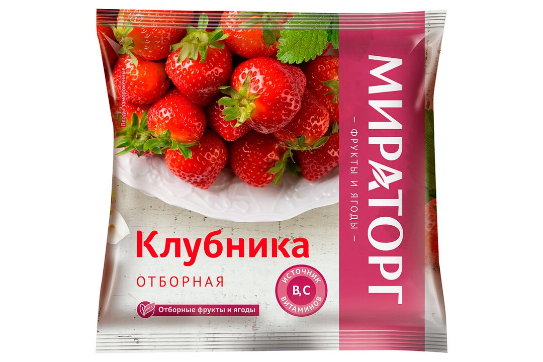 

Клубника Мираторг замороженная 300 г