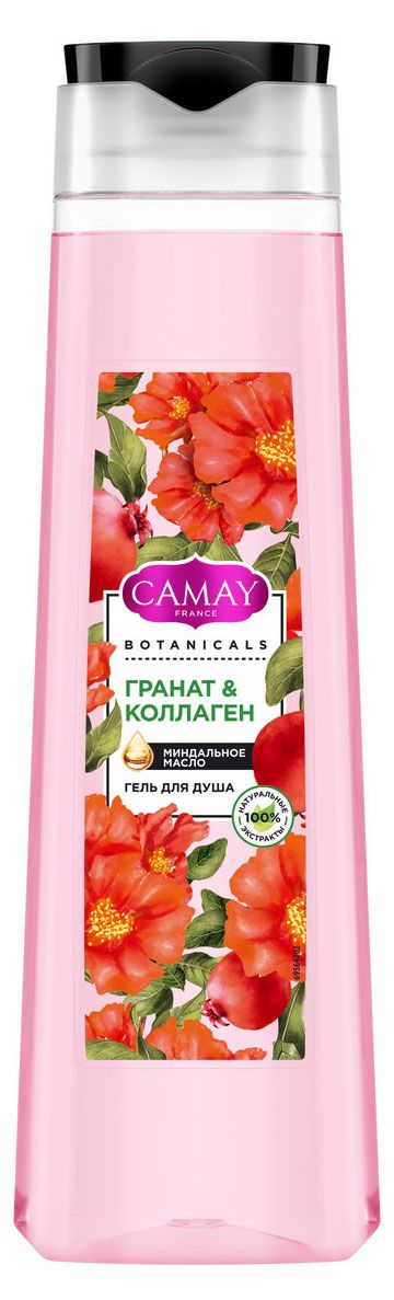 

Гель для душа Camay Botanicals Гранат, 400 мл