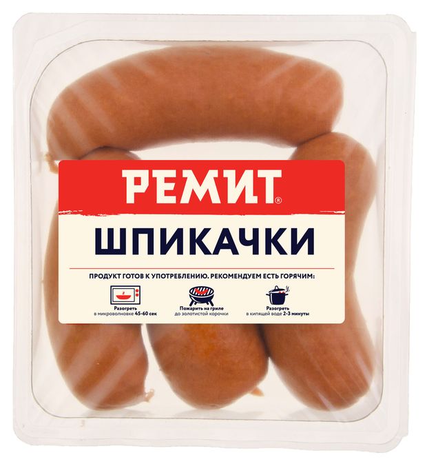 

Шпикачки Ремит в натуральной оболочке 460 г