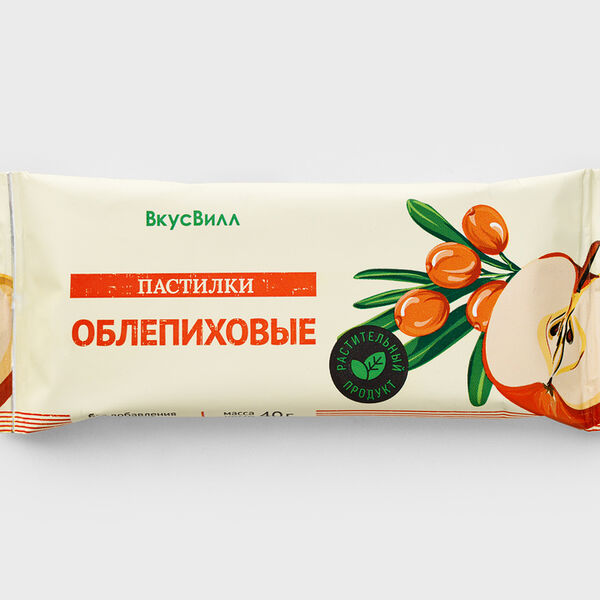 Пастилки облепиховые