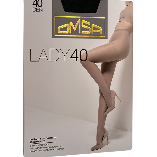 Колготки женские Omsa Lady 40 den Nero р.5