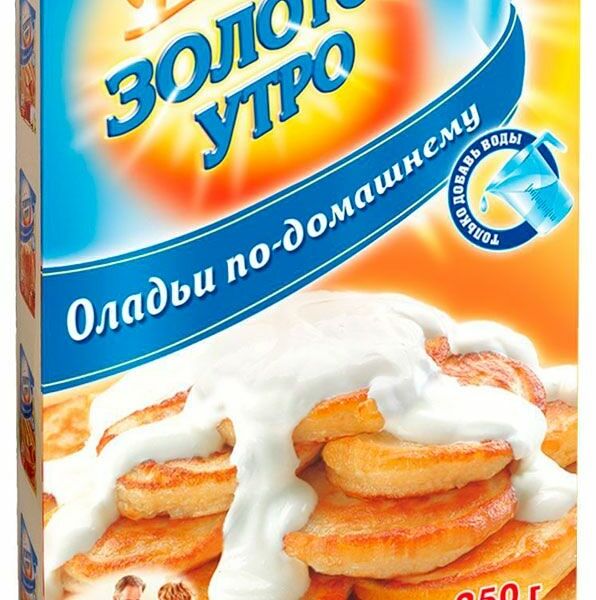 Смесь для выпечки Золотое Утро оладьи по-домашнему 250 г