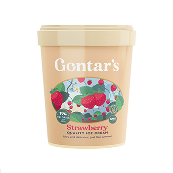 

Мороженое Gontar's Клубника 300 г, Россия