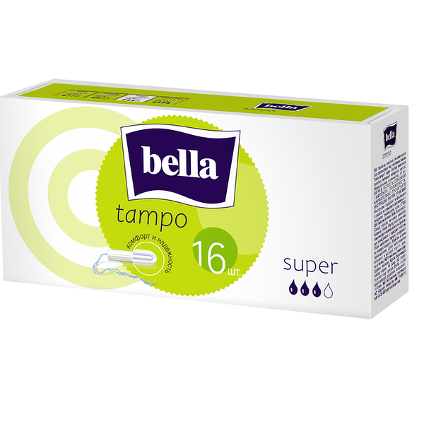 Тампоны Bella super 16 штук