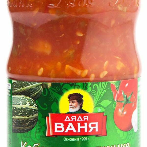 Кабачки по-тбилисски Дядя Ваня в аджике, 460 г