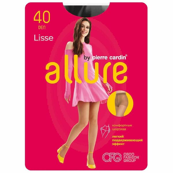 Колготки Allure Lisse женские nero размер 3 1шт