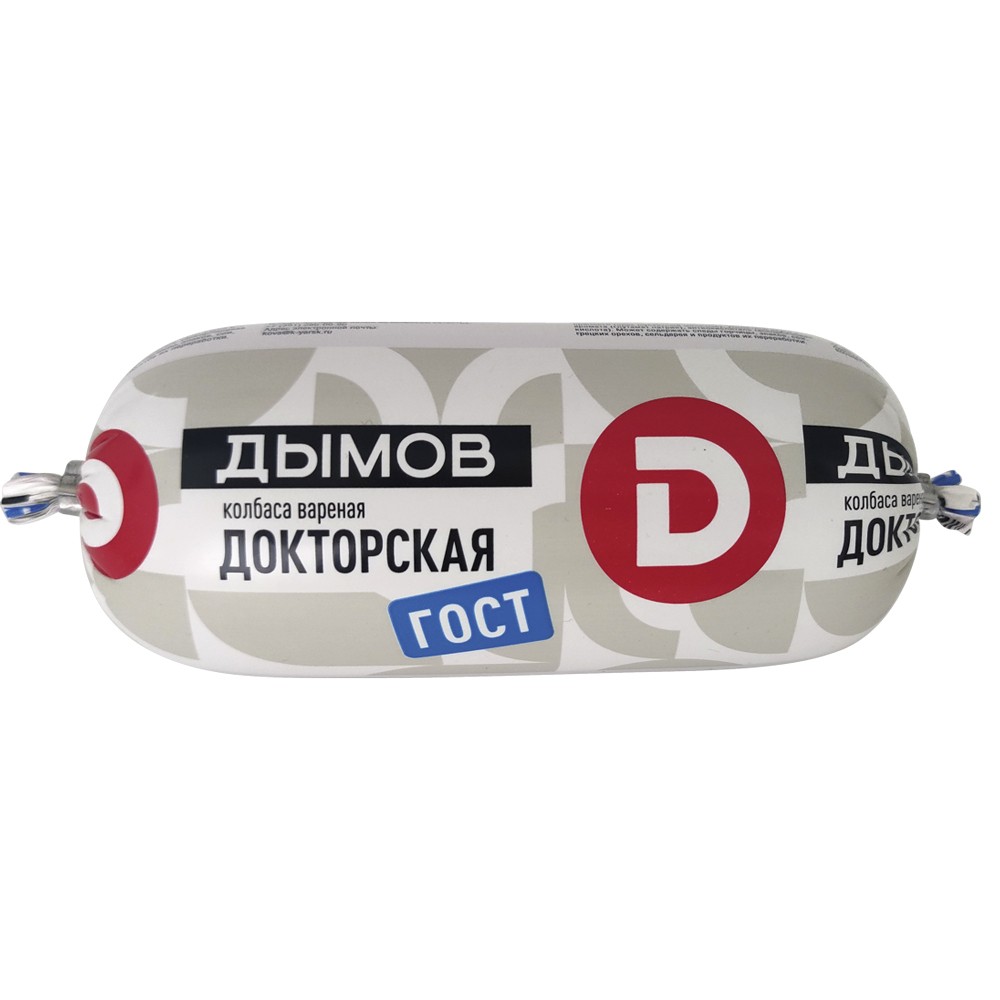 

Колбаса варёная Дымов Докторская ГОСТ 450 г