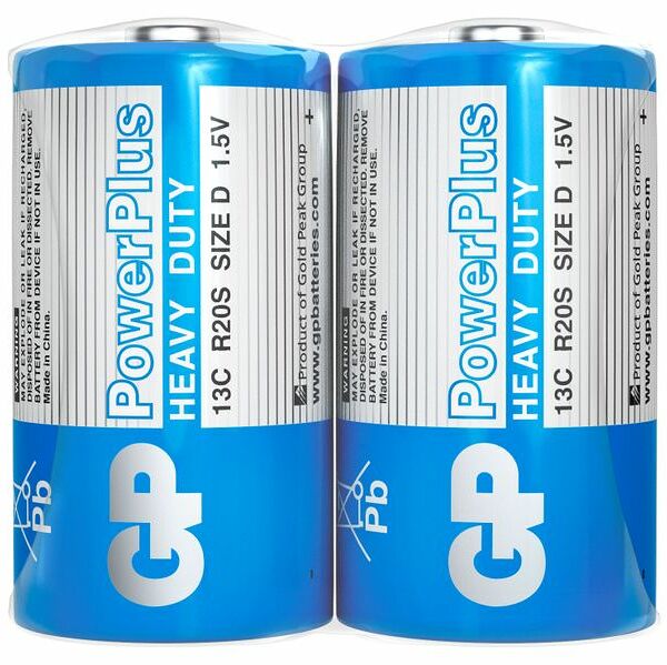 Батарейка GP D Power Plus R2