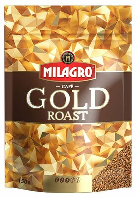 Кофе Милагро (Milagro) Золотая обжарка (Gold Roast) растворимый 150 г
