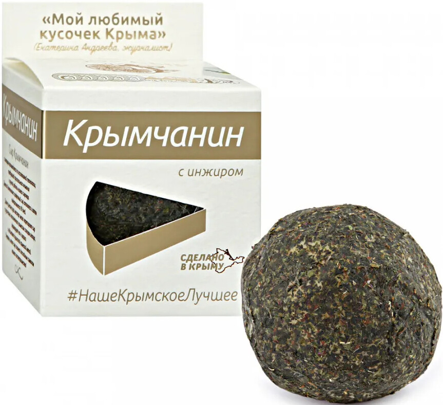 

Сыр Долина легенд Крымчанин с инжиром 130 г