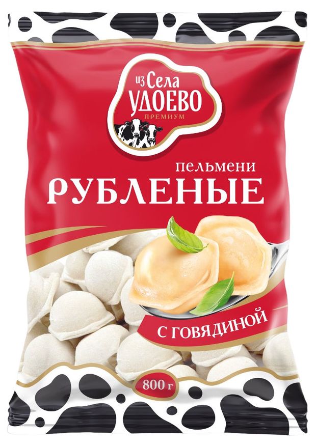 

Пельмени Из Села Удоево Рубленые с говядиной 800 г