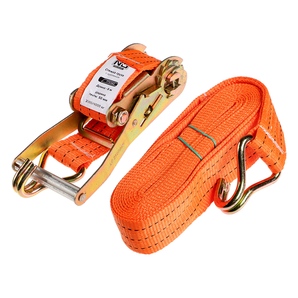 Стяжка груза Нью Гэлэкси 6м, ширина ленты 50мм, 2000/4000кг 773-042