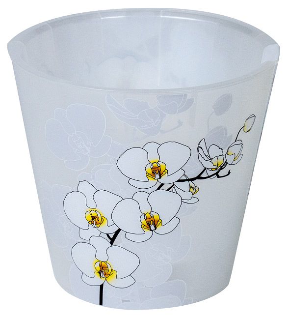 

Горшок InGreen Фиджи Орхид Деко белый