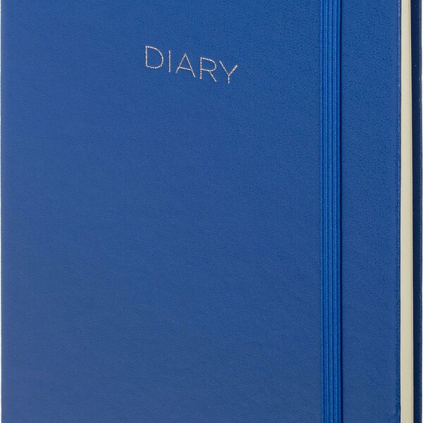 Ежедневник недатированный синий, А5 136 л., Journal, ATTACHE