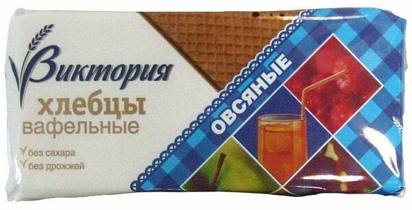 Хлебцы вафельные овсяные Виктория