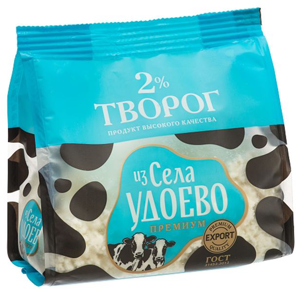 

Творог Из села Удоево Премиум 2%