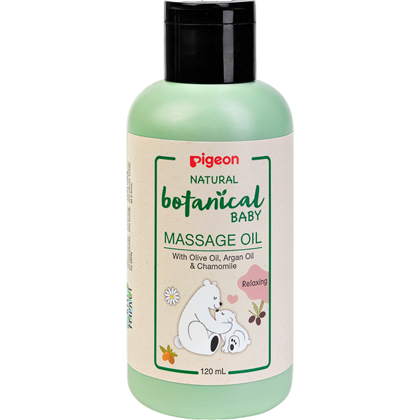 Pigeon Масло массажное Natural Botanical 120 мл