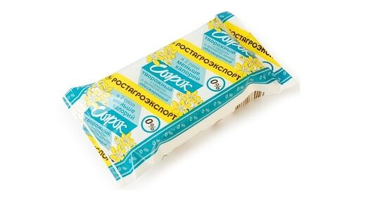 Сырок творожный Ростагроэкспорт с ванилью, обезжиренный