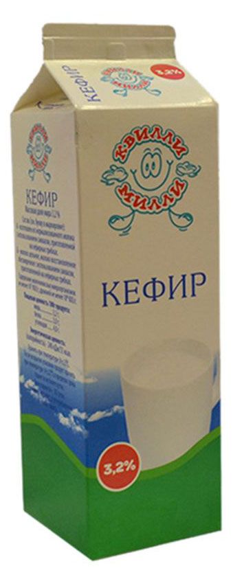 

Кефир Квилли Милли 3.2% 900 г
