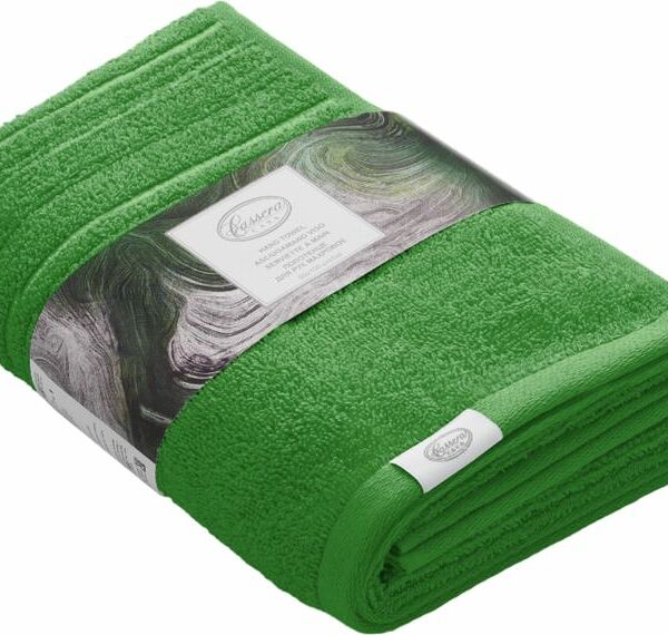 Полотенце Cassera Casa для рук махровое зеленое 50х100см 1шт