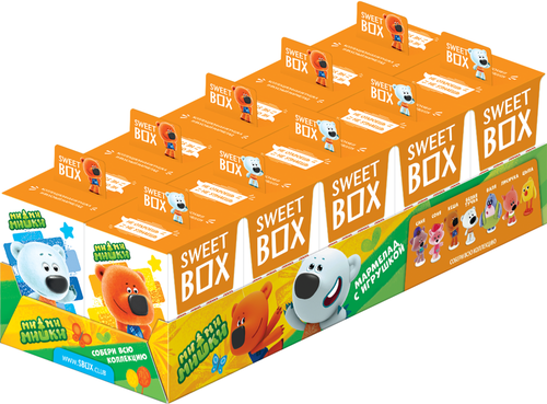 

Мармелад жевательный Sweet Box Ми-ми-мишки, игрушка в ассортименте, 10 г