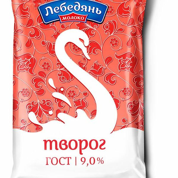 Творог ЛебедяньМолоко 9% 180 г