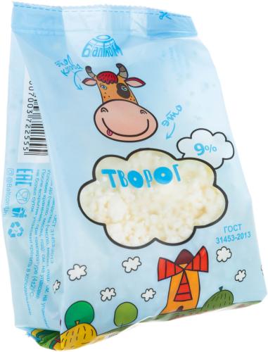 

Творог Балтком традиционный 9% 270г