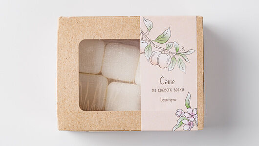 Аромасаше из соевого воска 