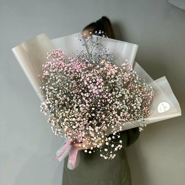 Букет из 7 пышных гипсофил