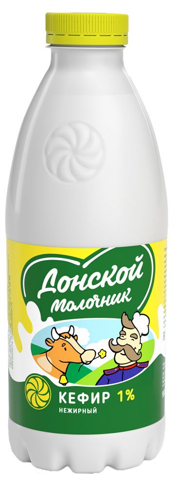 

Кефир Донской Молочник 1% 930 мл