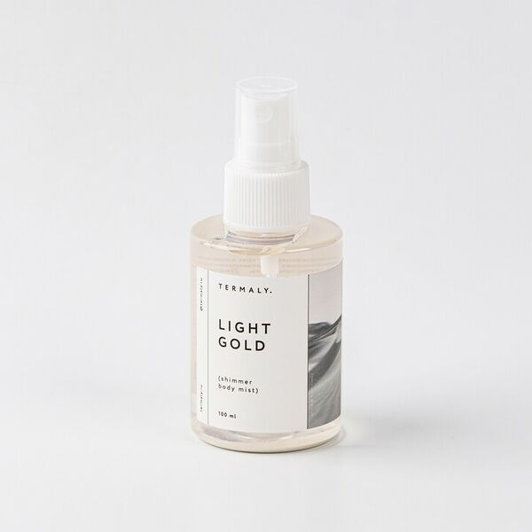 Мист для тела с шиммером Light Gold Термальный источник, 100 мл