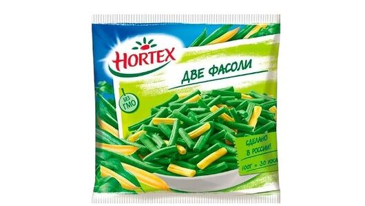 Смесь быстрозамороженная Hortex Две фасоли