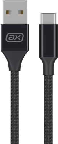 Дата-Кабель Axxa Type-C 2А 7264 нейлон 1м