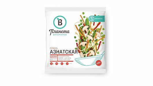 Смесь овощная Азиатская ТМ Планета витаминов 