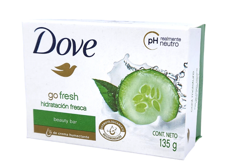 

Крем-мыло DOVE Прикосновение свежести Огурец 90 г