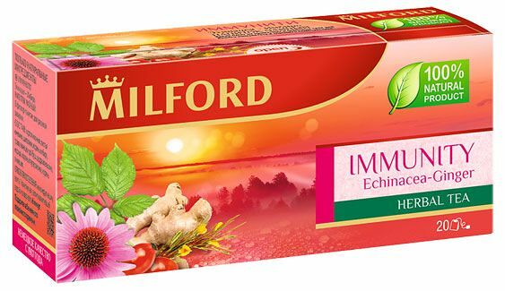 Чайный напиток Milford Immunity Эхинацея, имбирь 40 г