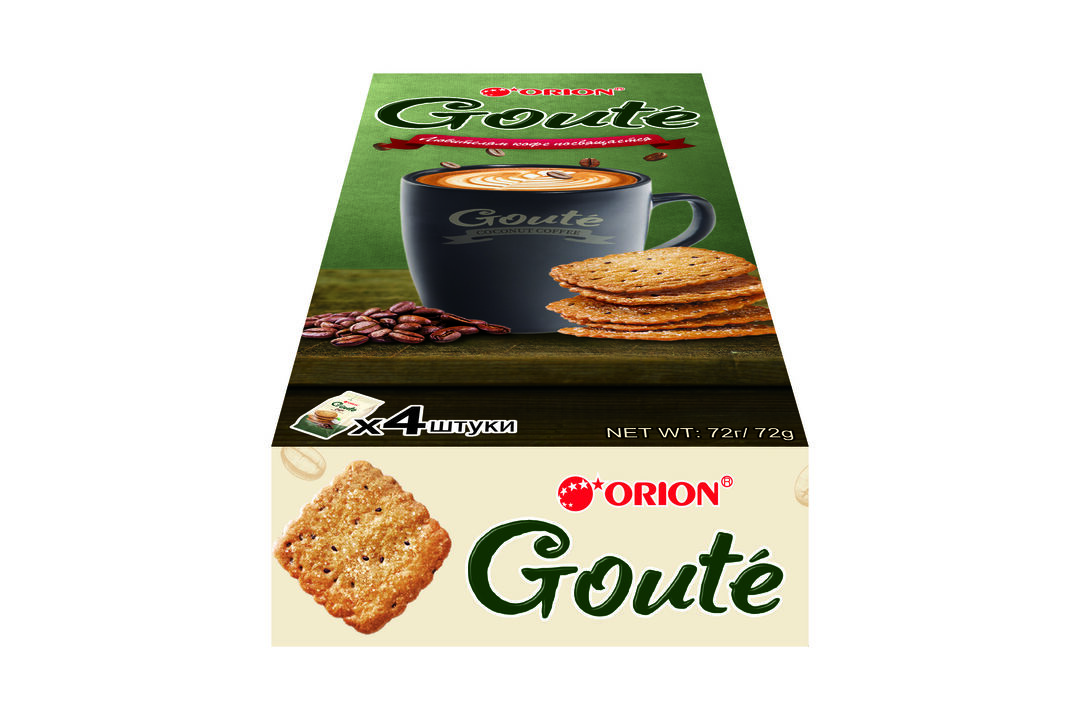 

Печенье Orion Goute Coffee затяжное 72 г