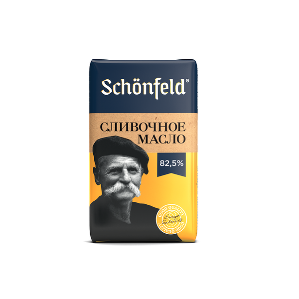 Масло сливочное Schonfeld 82,5%