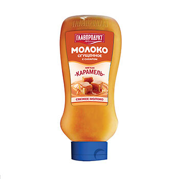 Молоко сгущённое с сахаром Главпродукт Мягкая карамель