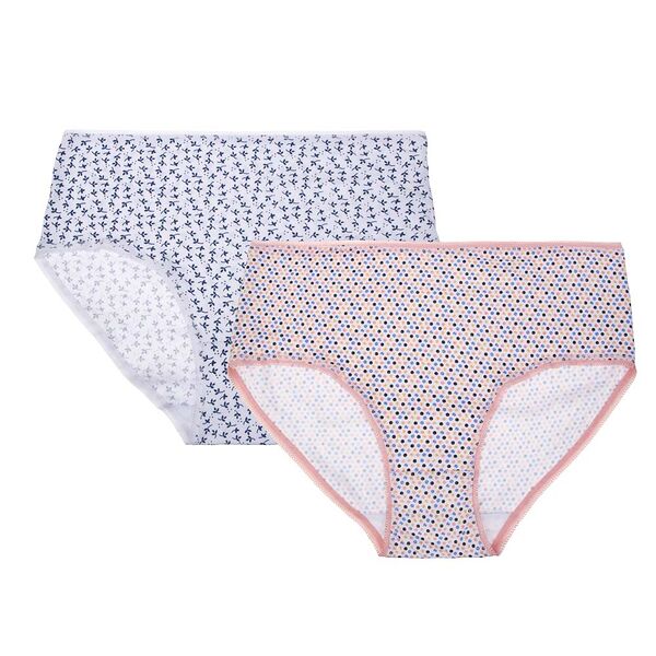 GALANTE Трусы женские макси, 95%хлопок, 5%спандекс,2 дизайна, р-ры 48-56, НБ23-06