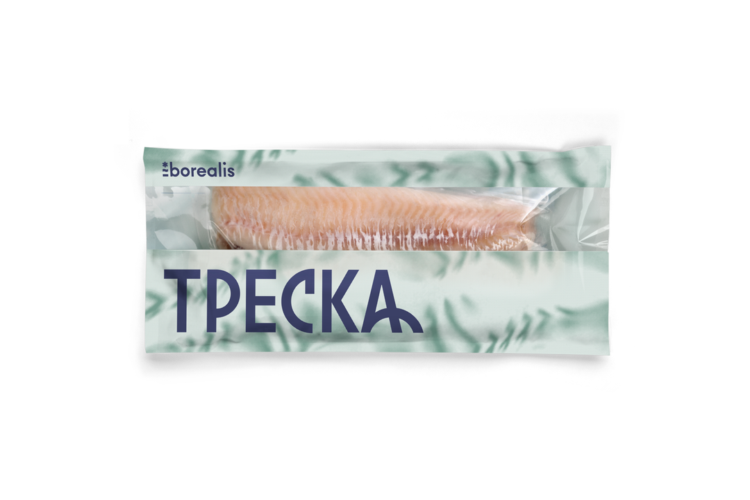

Филе трески Borealis без кожи замороженное 600 г
