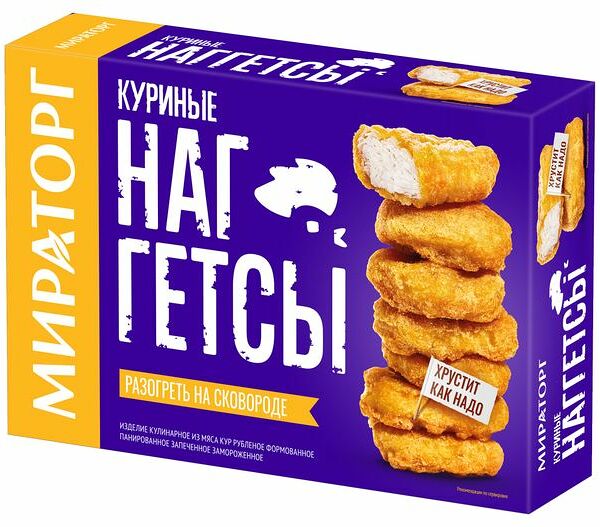 Наггетсы Мираторг куриные 250г