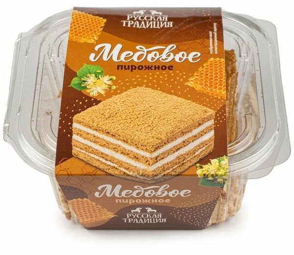 Пирожное Русская Традиция Медовое 130 г