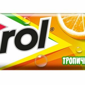 Жевательная резинка Dirol без сахара тропический коктейль 13.6 г