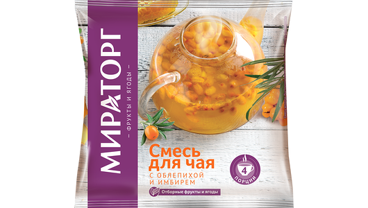 Смесь для чая Мираторг с облепихой и имбирем 300 г
