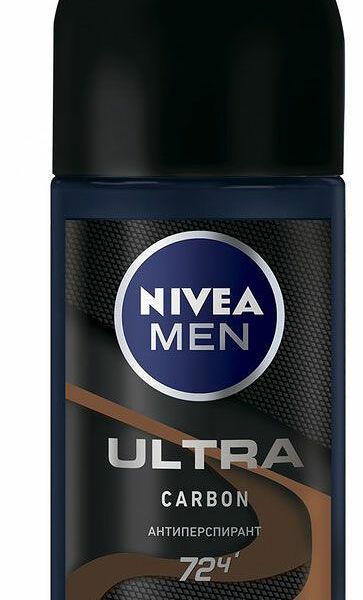 Антиперспирант Nivea Men Ultra Carbon ролик мужской 50мл